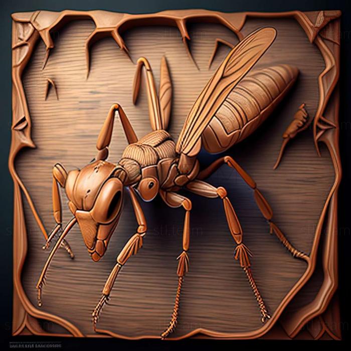 3D модель Camponotus albosparsus (STL)